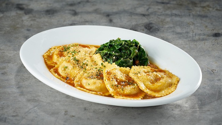 Veal Osso Buco Ravioli from ruth's chris