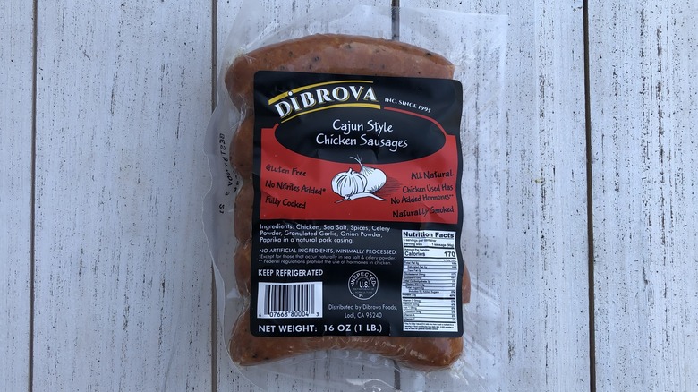 Dibrova Cajun Style Chicken Sausage