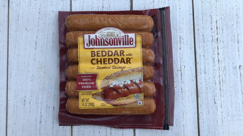 Johnsonville Beddar with Cheddar