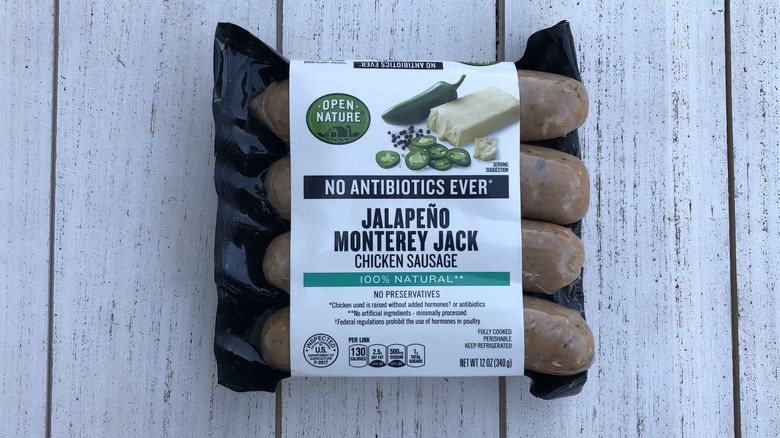 Open Nature Jalapeno Monterey Jack Chicken Sausage