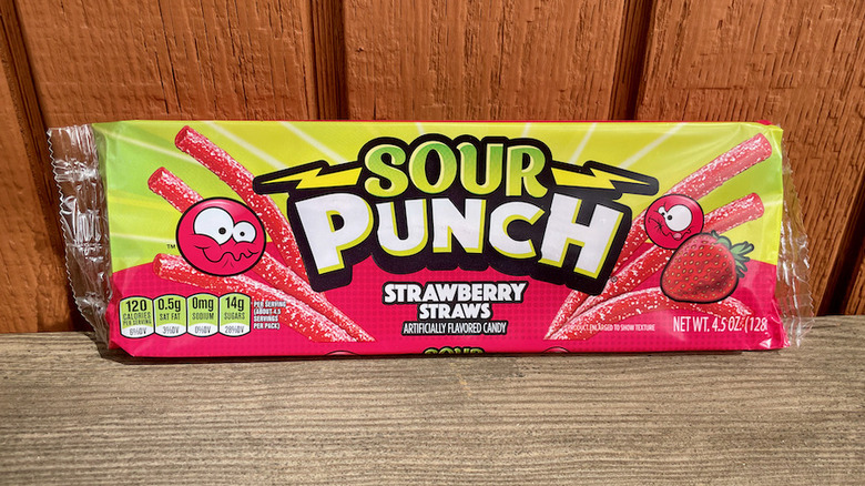 Sour Punch Strawberry Straws