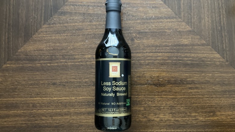 Nine Less Sodium soy sauce