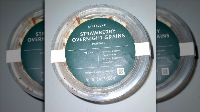 Strawberry Overnight Grains