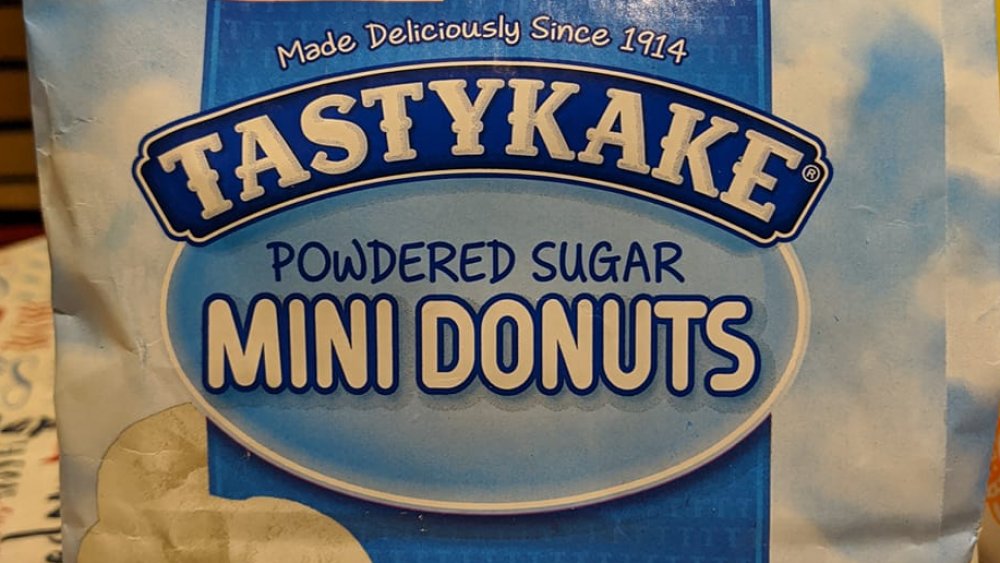 tastykake powdered sugar mini donuts 