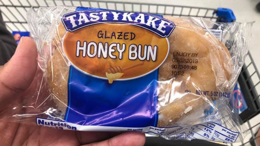 tastykake glazed honey bun 