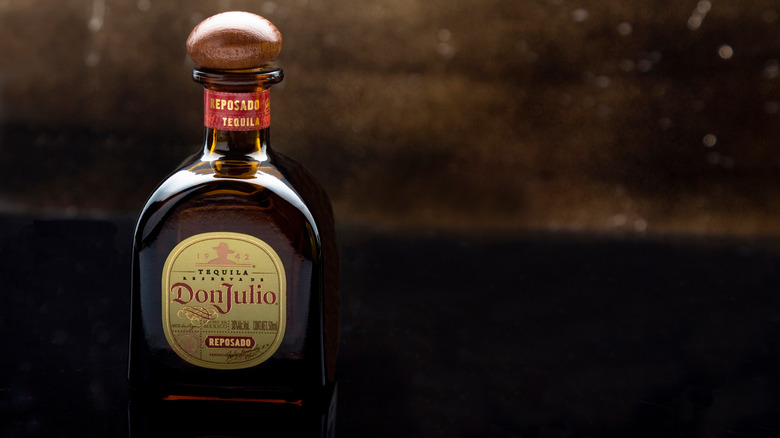 Bottle of Don Julio tequila