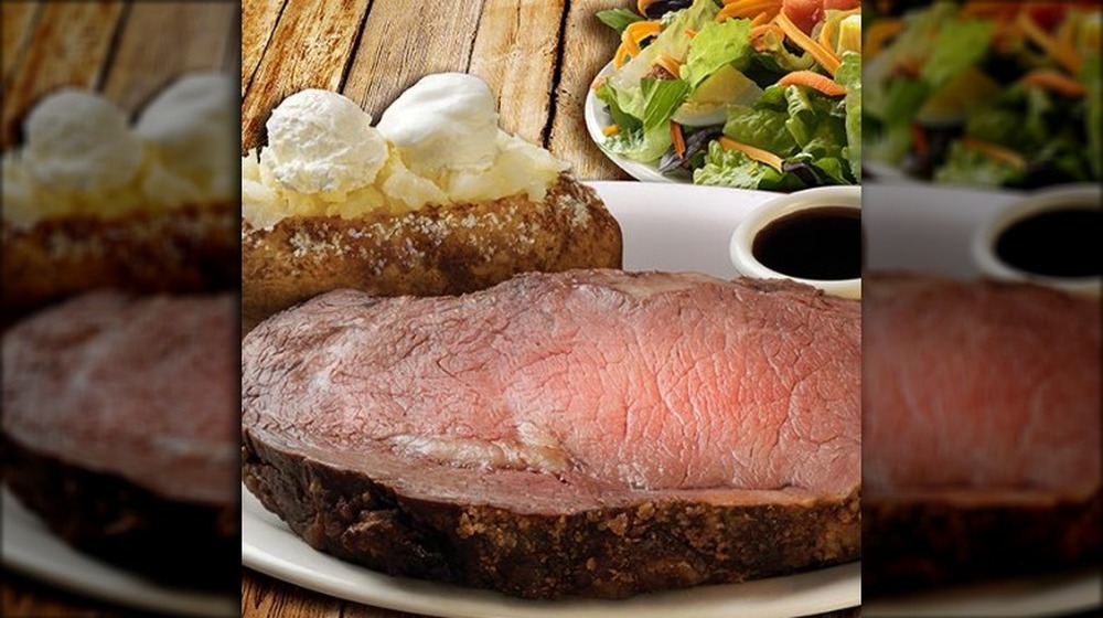 prime rib at texas roadhouse