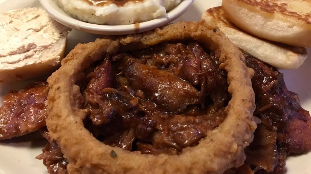 pulled pork at texas roadhouse