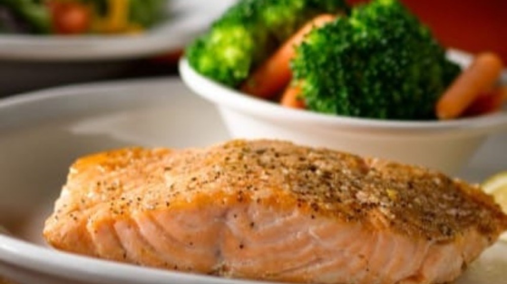 Texas Roadhouse salmon