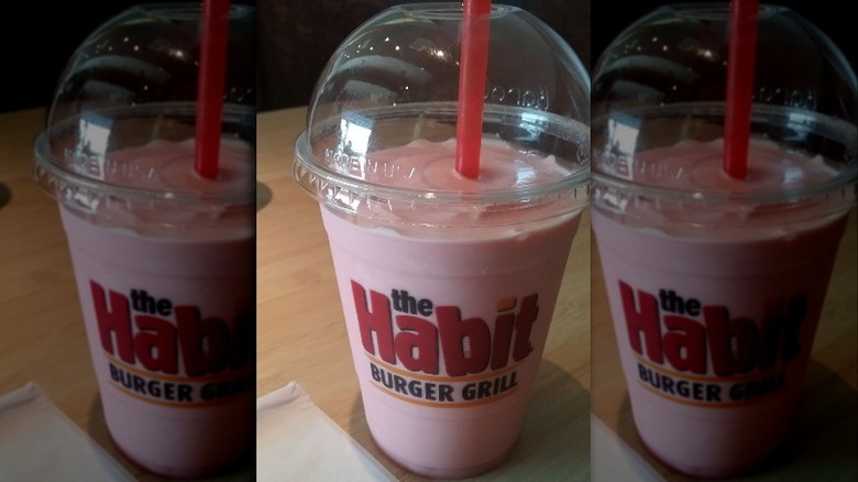 Strawberry Malt from Habit Burger Grill