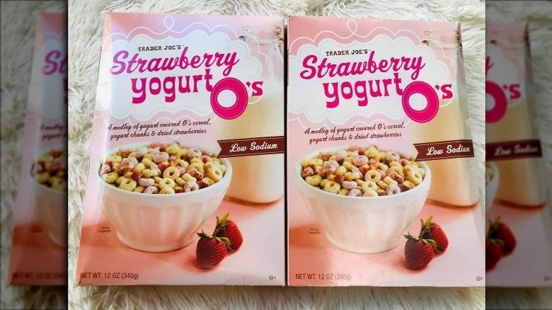 Trader Joe's Strawberry Yogurt O's