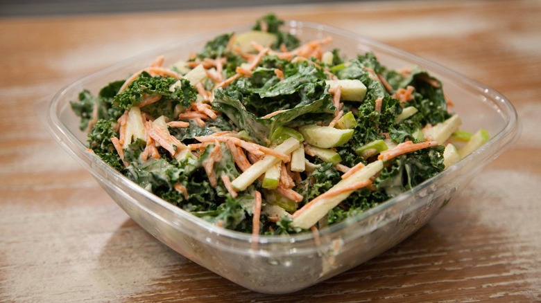 kale and apple slaw