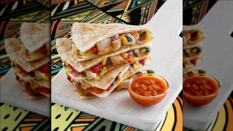 santa fe chicken quesadilla