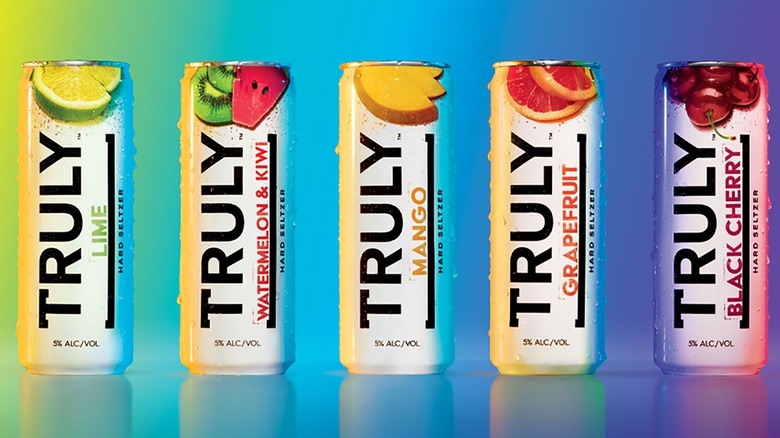 lineup of truly can flavors