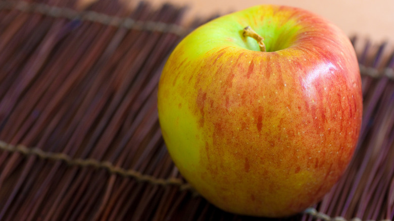 A Braeburn apple