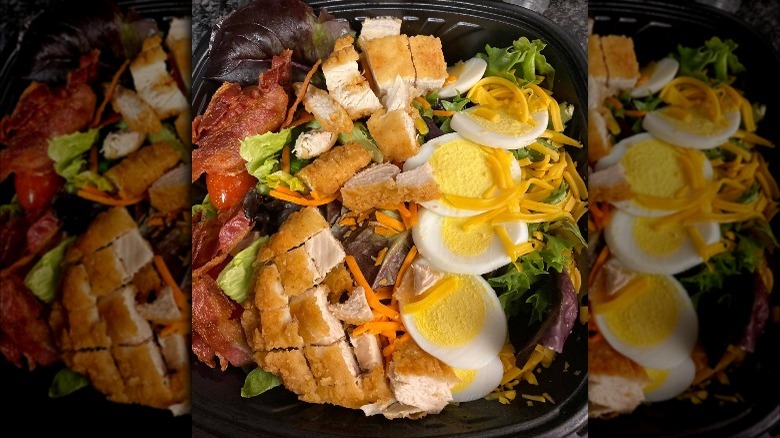 Whataburger Cobb Salad on display