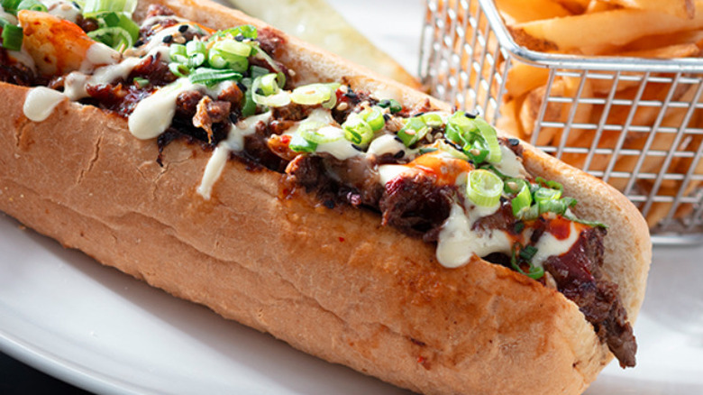 Korean BBQ Cheesesteak