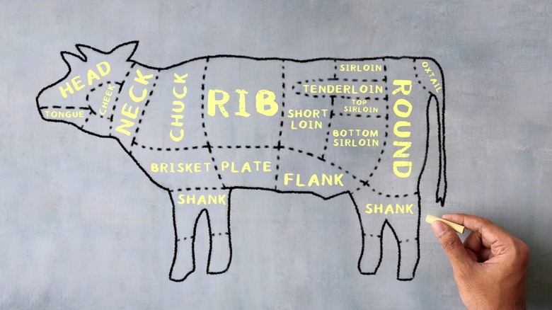 butchershop diagram