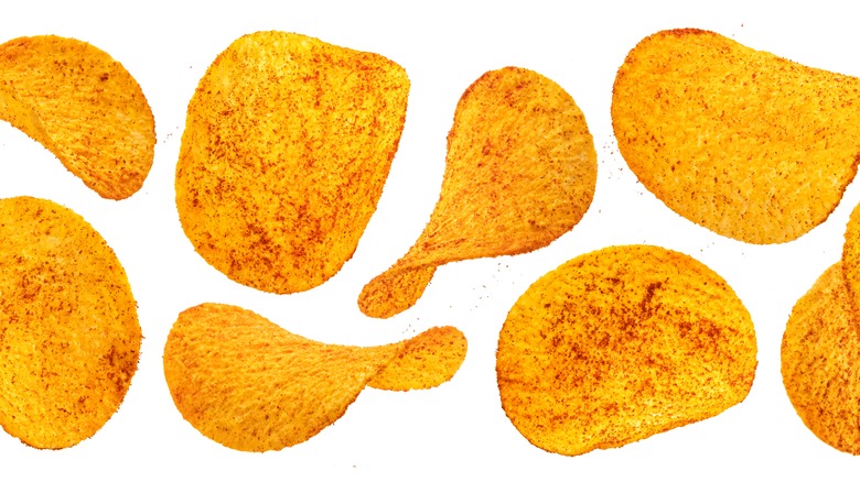 spicy potato chips