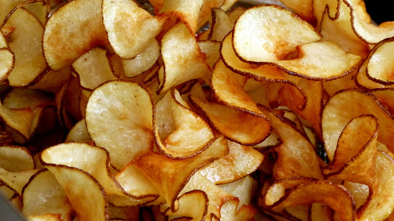 crispy potato chips