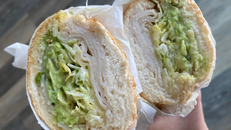 Potbelly Avo Turkey sandwich