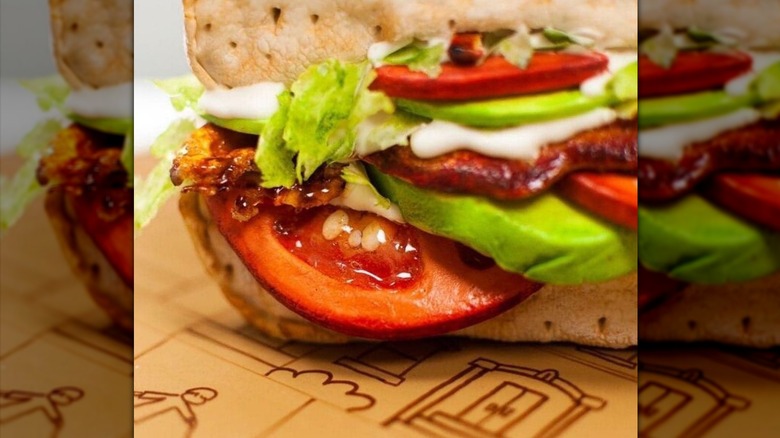 Potbelly BLTA sandwich