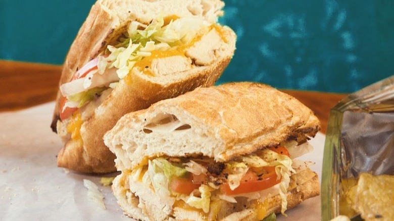 Potbelly Grilled Chicken sandwich