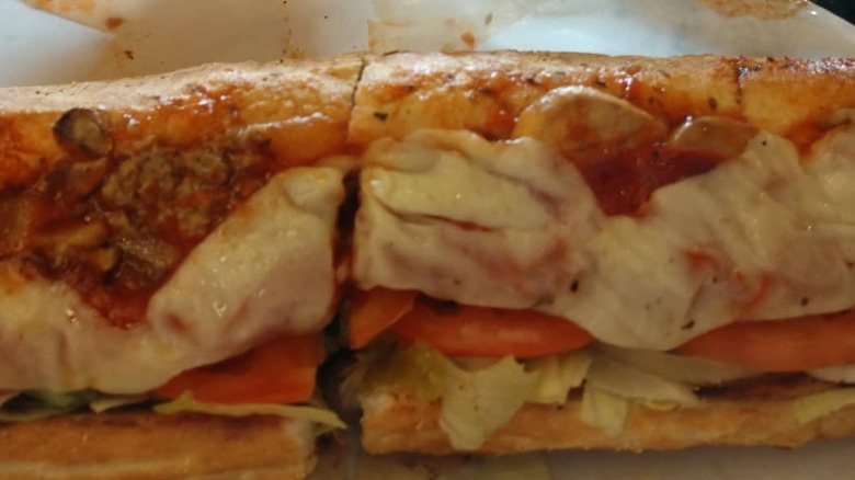 Potbelly Pizza Melt sub