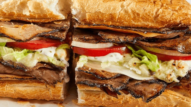 Potbelly Steakhouse Beef sub