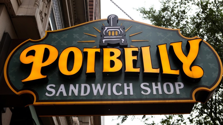 potbelly sandwich shop sign