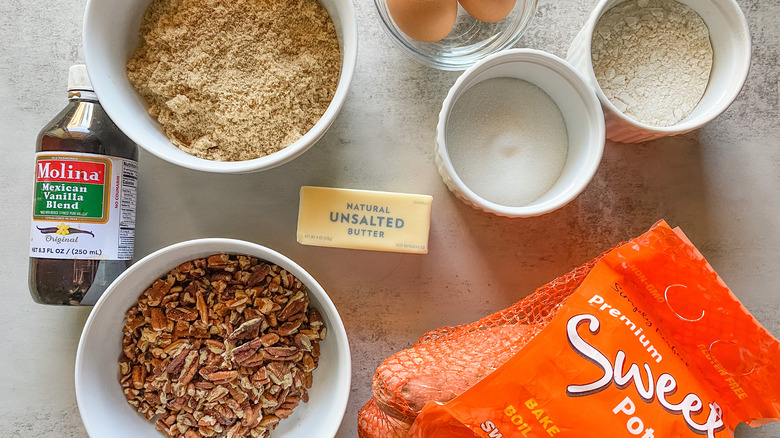 ingredients on counter 