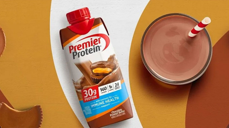 peanut butter chocolate protein drink