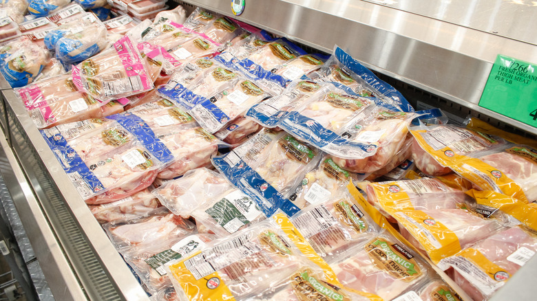 packs of raw chicken at Costco