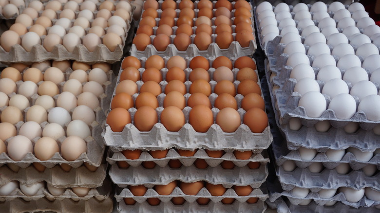 bulk cartons of eggs