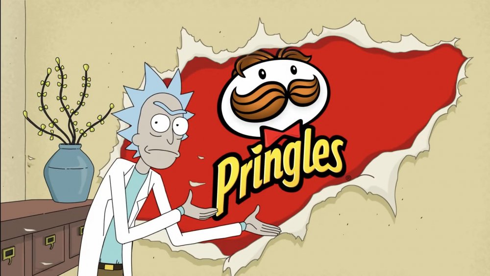 Rick and Morty Pringles Super Bowl ad