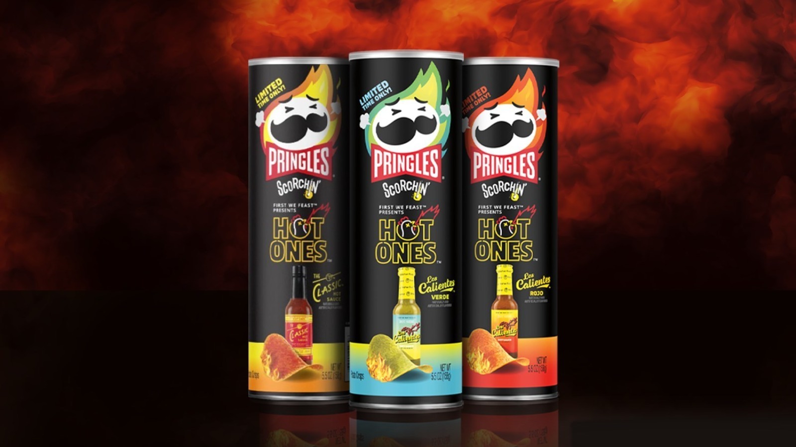 Pringles Scorchin' Hot Ones Bring The Fiery Burn To Snack Time