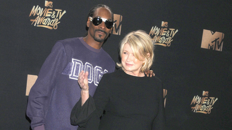 Snoop Dog and Martha Stewart