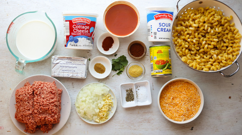 protein taco pasta ingredients