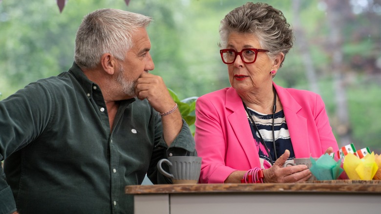 Prue Leith and Paul Hollywood on