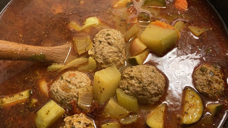 Albondigas Arroz