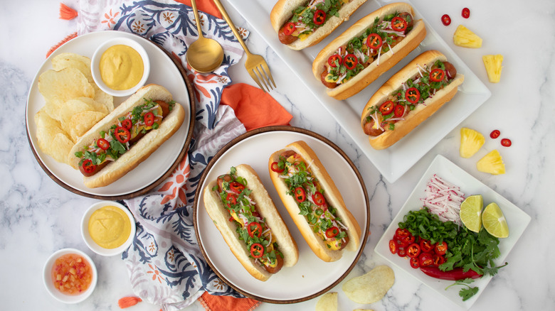 puka-style hot dogs