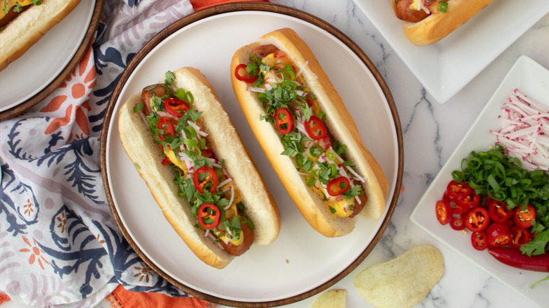 puka-style hot dogs