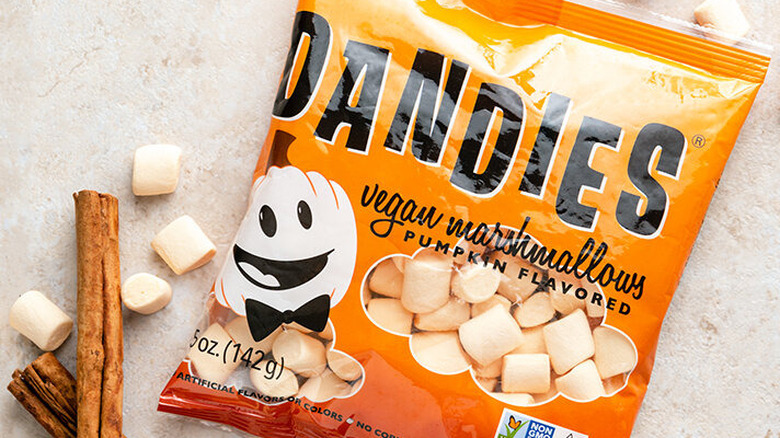 Dandies pumpkin flavored marshmallows