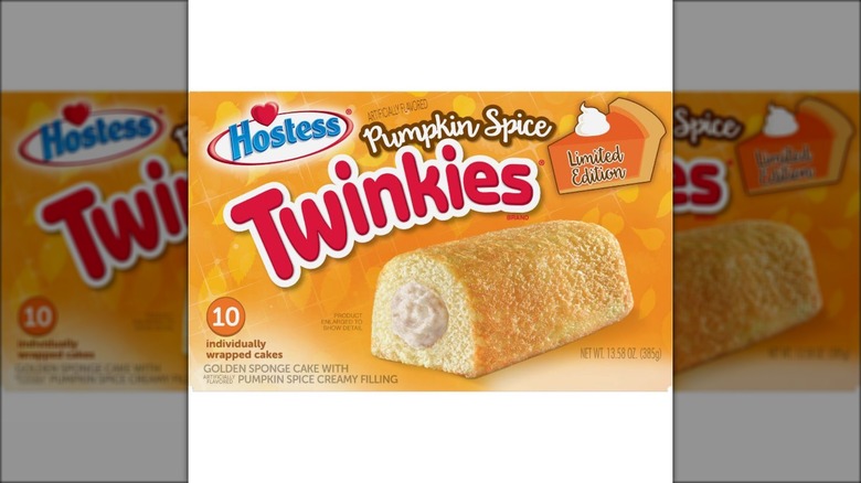 Hostess Pumpkin Spice Twinkies