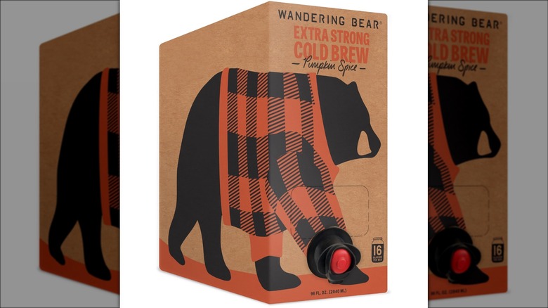 Wandering Bear Extra Strong Cold Brew Coffee Pumpkin Spice