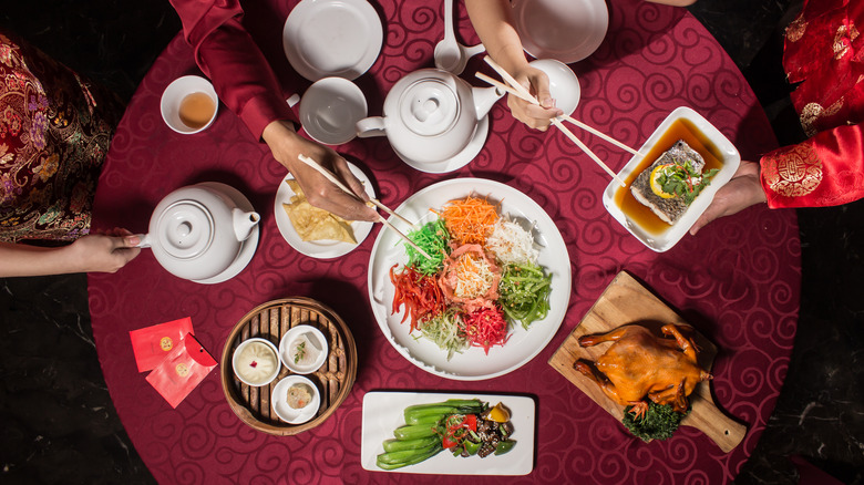 A Lunar New Year spread