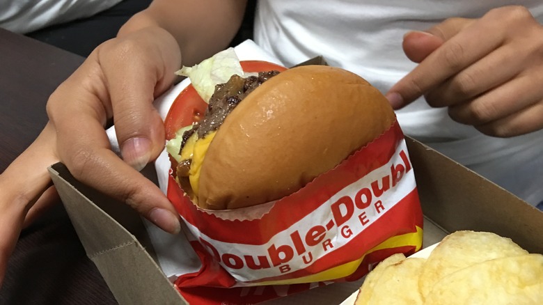 In-N-Out burger in box