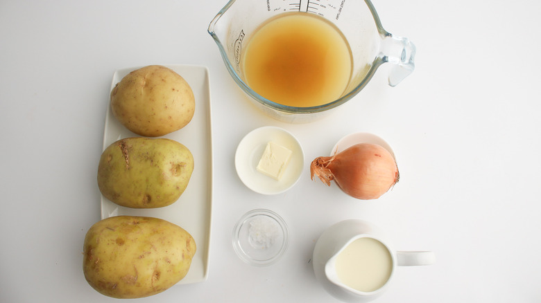 easy potato soup recipe ingredients