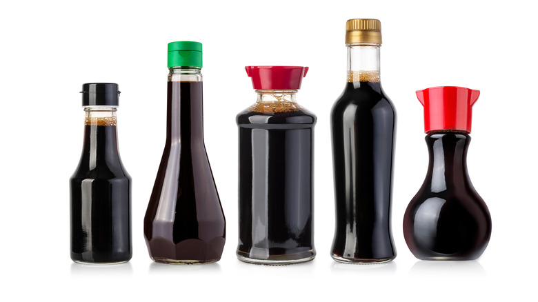 Soy sauce bottles