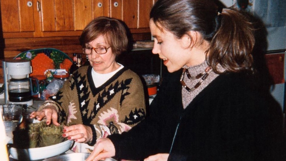 Rachael Ray as a teen with mother